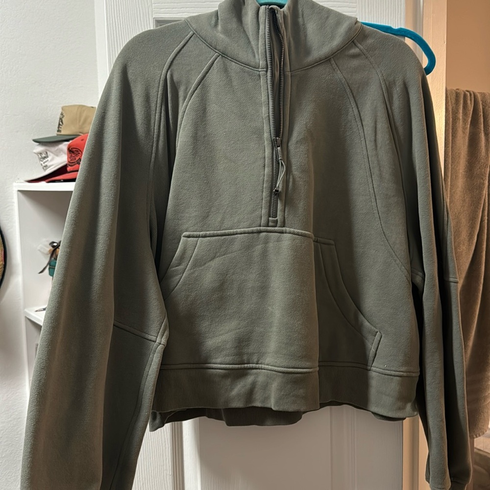 Lululemon scuba hoodie - green